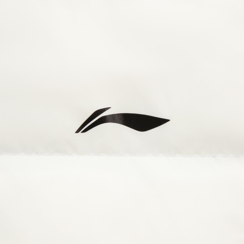 Li Ning Simple Hooded Slim Fit Solid Color Versatile Short Down Jacket Women Outerwear AYMV400-1