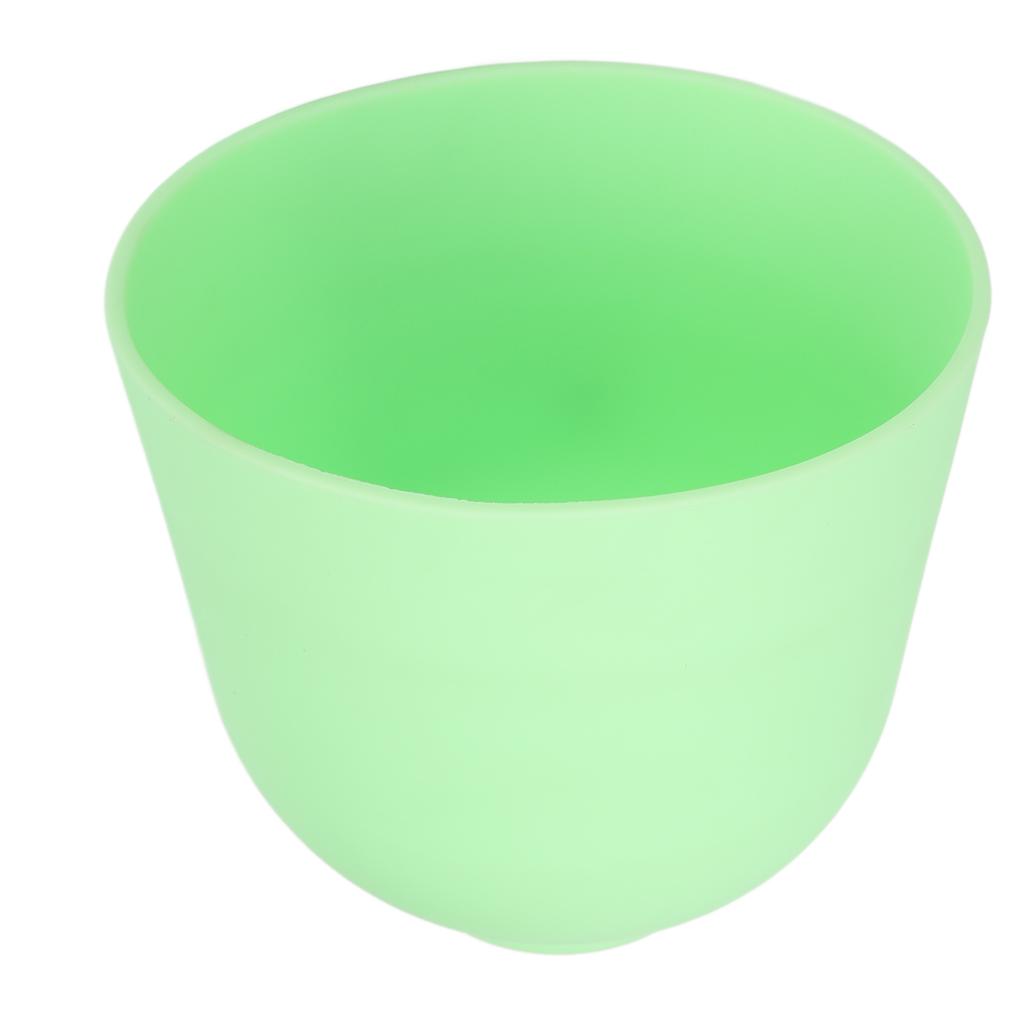 Facial Mixing Bowl DIY Silicone Mixing Pure Color Bowl for Facial Mask Cosmetic Beauty Tool Green