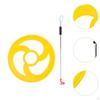 Large Hand Push Ring Rolling Circle Plaything Fine Motor Toy Sports Hoop for