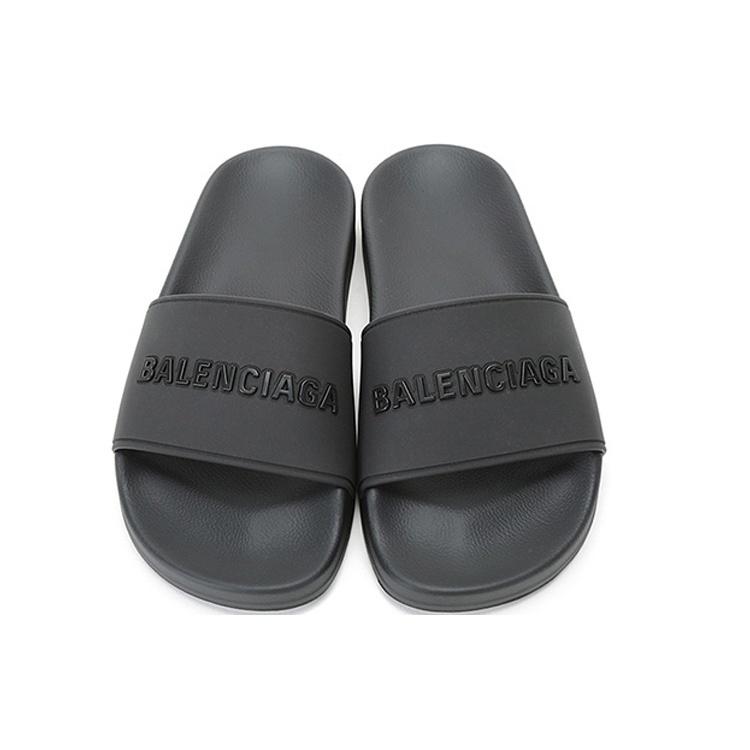 (WMNS) Balenciaga Pool Slides 'Black' Women's 565547W1S841000