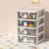 Cute Rabbit Desktop Organizer Drawer Style Student Stationery Jewelry Cosmetic Multi-function Storage Rack