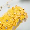 Small Fresh Colored Flower Headwear Rhinestones Vintage Headband Women's Hair Accessories