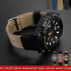 Dla Casio AQ-S810W AEQ-110W MCW-200 sportowy nylonowy płócienny pasek do zegarka 16mm 18mm pasek do zegarka Outdoorowe sporty Męski pasek do zegarka bransoleta