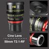 MEKE 50mm Full Frame Manual Focus Cinema Lens CanonMEKE 50mm Full Frame Manual Focus Cinema Lens for Canon RF Mount Cameras For RF Mount Cameras T2.1