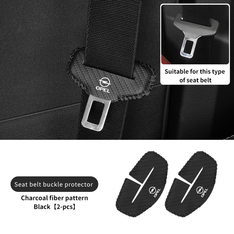 

Car Accessories Seat Belt Buckle Anti-scratch Protector Cover For Opel Corsa Astra Insignia Vectra Zafira Meriva Mokka Grandland