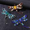 Transparent Wings Zinc Zinc Alloy Boys Women Brooch Dragonfly Brooch Korean Style Badge Clothes Accessories