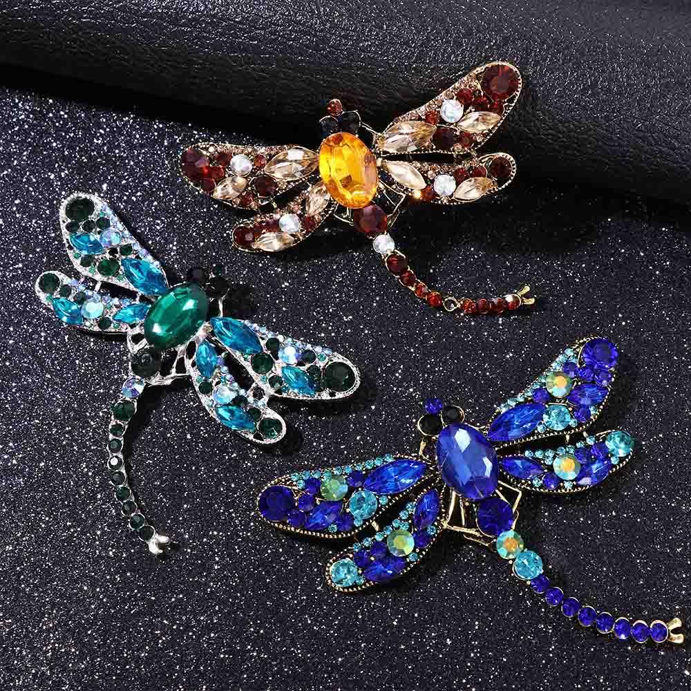 Transparent Wings Zinc Zinc Alloy Boys Women Brooch Dragonfly Brooch Korean Style Badge Clothes Accessories