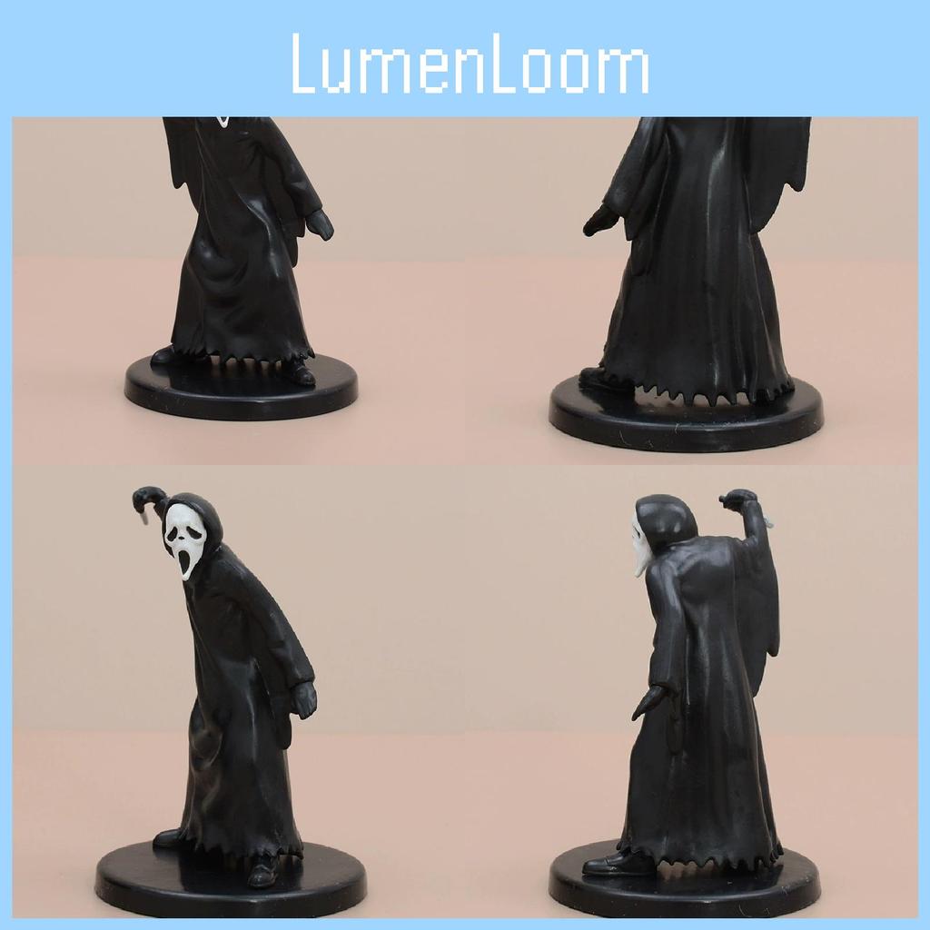 Ghost Pvc Scream Action Figures Model Toy Desktop Decoration Cartoon Kids Gift