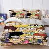 Fashion L-Loud Cartoon H-House Bedding Set Single Twin Full Queen King Size Bed Set Kids Bedroom Duvetcover Sets Bed Sheet Set
