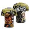 One Piece Monkey D Luffy 3D Quick Dry T-Shirt For Men Women Kids Summer Sports Anime Tee Summer, Outdoor, Family Playwear