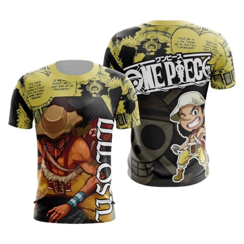 One Piece Monkey D Luffy 3D Quick Dry T-Shirt For Men Women Kids Summer Sports Anime Tee Summer, Outdoor, Family Playwear