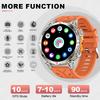 Built-in GPS Smart Watch BT Call Smartwatch 3ATM Waterproof Outdoor Compass Smart Fitness Sport Tracking Men Watches 530mAh