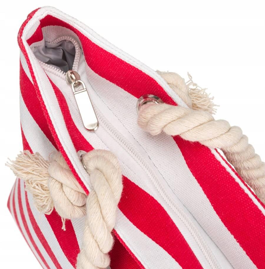 Plażowa Torba Damska Z Poliestru