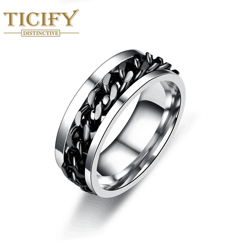 

Кольцо для открывания бутылки с вращением ротора из титановой стали 10 чёрный