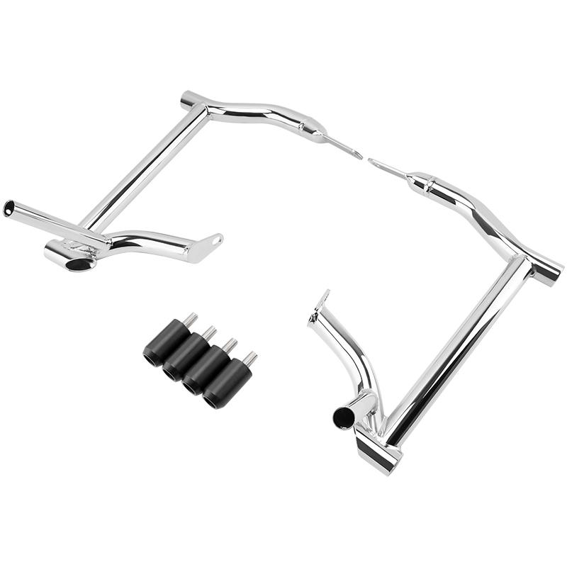 

Мотоциклетные аксессуары для Harley Touring Street Electra Glide Road King Glide 97-08 Хромированная дуга безопасности для шоссе Защита переднего двигателя