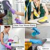 high quality5pcs Microfiber Cleaning Cloths- Ultrafine, Super Absorbent& Lint-Free Towels for Scrubbing, Mopping& Window Cleaning- Quick-Dry,
