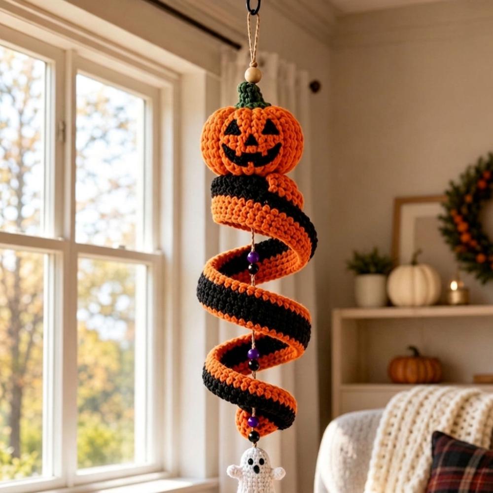 Soft‑Yarn Snowman Spiral Crochet DIY Kit Handmade Gift DIY Crochet Santa Claus Decor Holiday Party