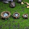 4Pcs Mini Bird Figure Model Cartoon Resin Crafts Diy Plant Bonsai Figurines Fairy Garden Dollhouse Miniatures Decor