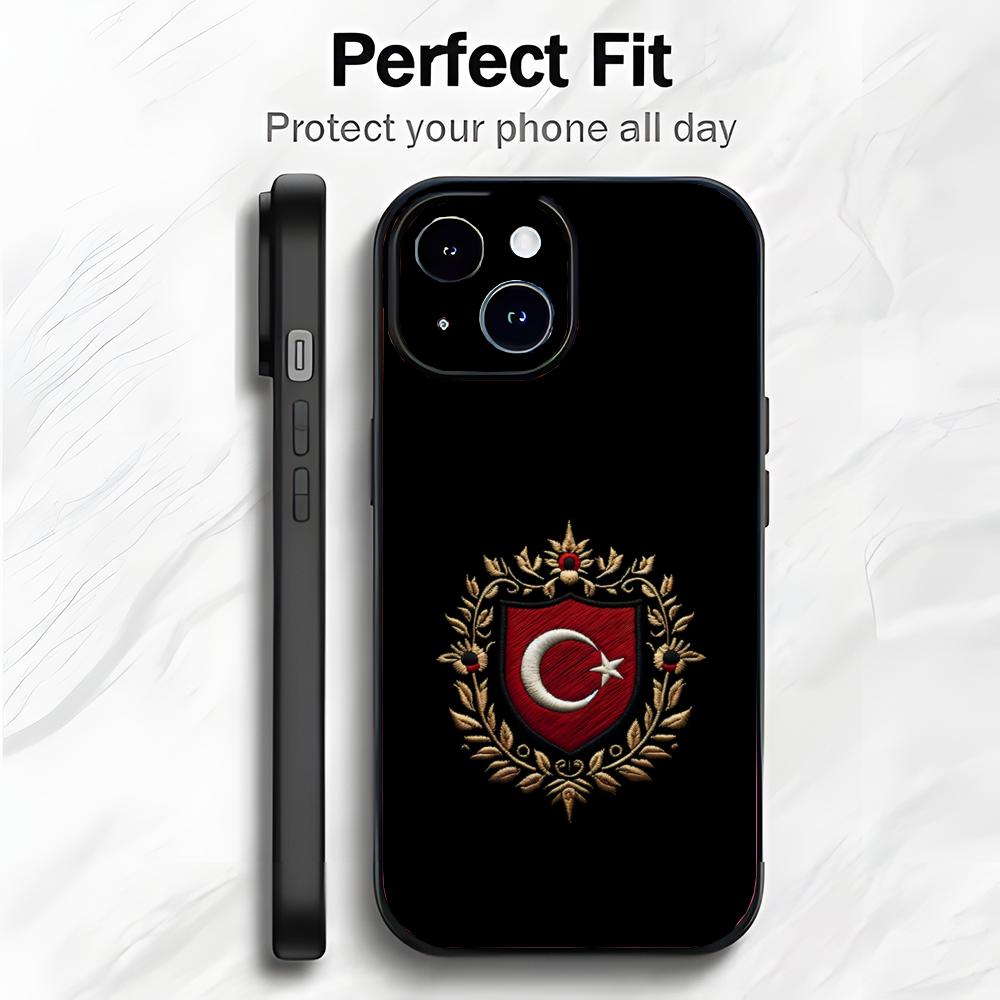 Symbol Coat of Arms of the Ottoman Empire Phone Case Phone Case Soft Packaging Lightweight For iPhone17 16 15 14 13ProMax