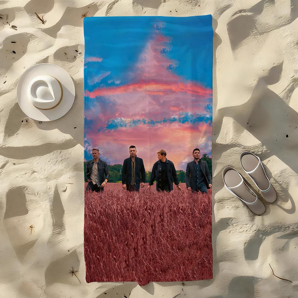 

Band W-Westlife-S Towel For Swim Yoga Gym Quick Drying Soft and skin-friendly Beach Towels All-Season W40*H60(CM)