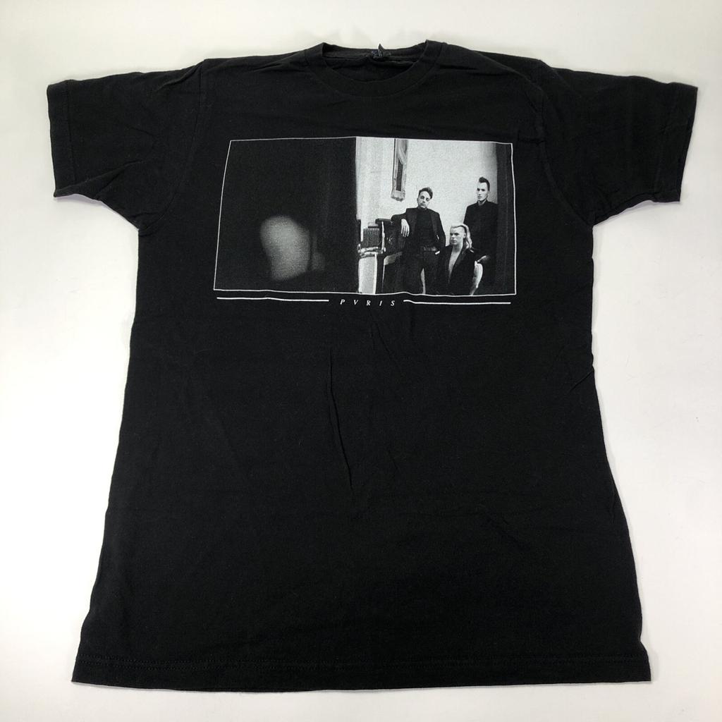 Pvris Band Photo Logo Dbl Sided Medium Black T Shirt 2017 Concert Tour Merch Tee