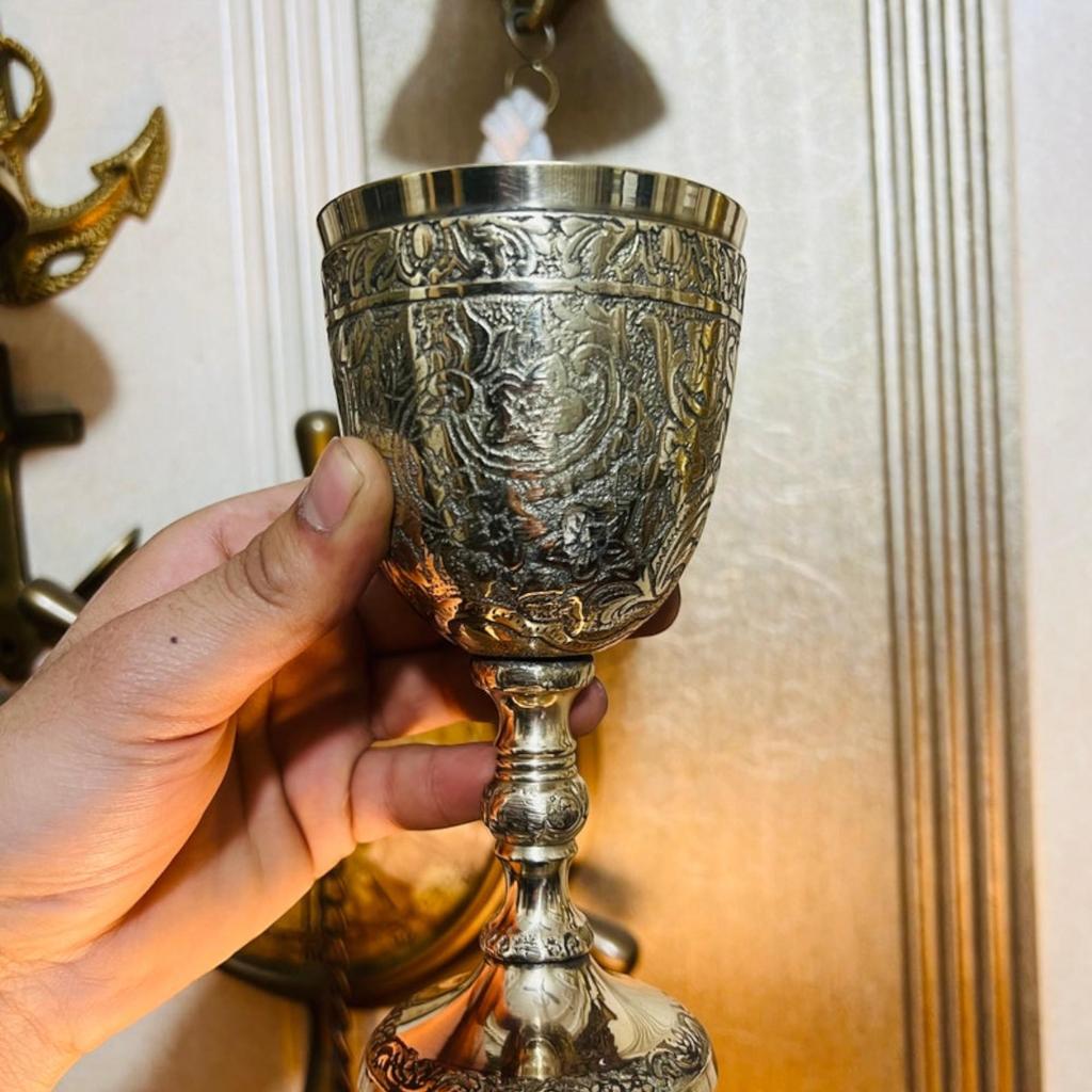 Radiant Brass Glass Handcrafted Elegance for Your Home Décor Gift For Everyone