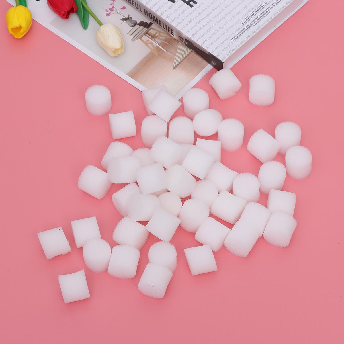 

200 PCS Pots for Plants Planting Sponge Flowerpot Hydroponic Soilless Cultivation White Gardening Tools