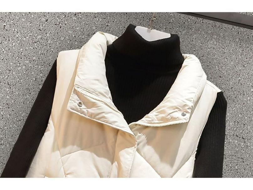 Women's Slimming Cotton Vest - Thickened, Versatile Autumn/Winter Coat