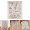 Silicone Clear Stamps Easter Rabbit Eggs Seal Stamps DIY Scrapbooking Craft Card Making Embossings Photo Journal Album