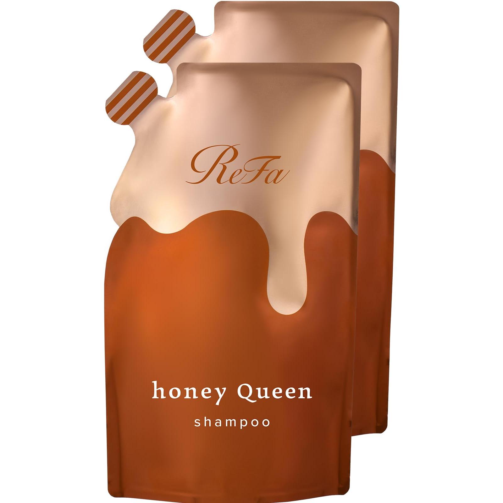 

Шампунь ReFa Honey Queen 500 мл Поживний та зволожуючий догляд за волоссям для гладкості та блиску Refill 450ml 2 pieces