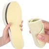 3MM Thick Embossed Non-Woven Fabric Latex Shoe Insoles: Sweat-Absorbing, Cut-to-Fit Casual Sports Insoles for Men and Women