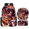 One Piece Luffy One Piece Schultasche Sauron Rucksack Schüler Nautischer König Rucksack Umhängetasche Federmäppchen Set