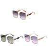 Summer Uv400 Female Square Sunglasses With Blue Pc Lenses For Fashion And Travel