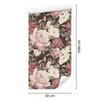 Colorful Roses and Vintage Watercolor Wallpaper 50x1000