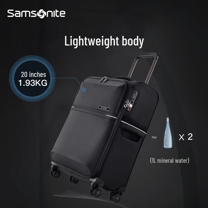 Samsonite HQ2 Ultralight Softside Front-Opening Carry-On Luggage 20 inch