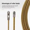 Electrician's Universal Wire Puller: Solid Spring Threading Tool for Through-Wall Wire Installation.
