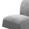 Armless Slipcover High Stretch Polyester Jacquard Non- Sofa Covers Furniture for Living Room