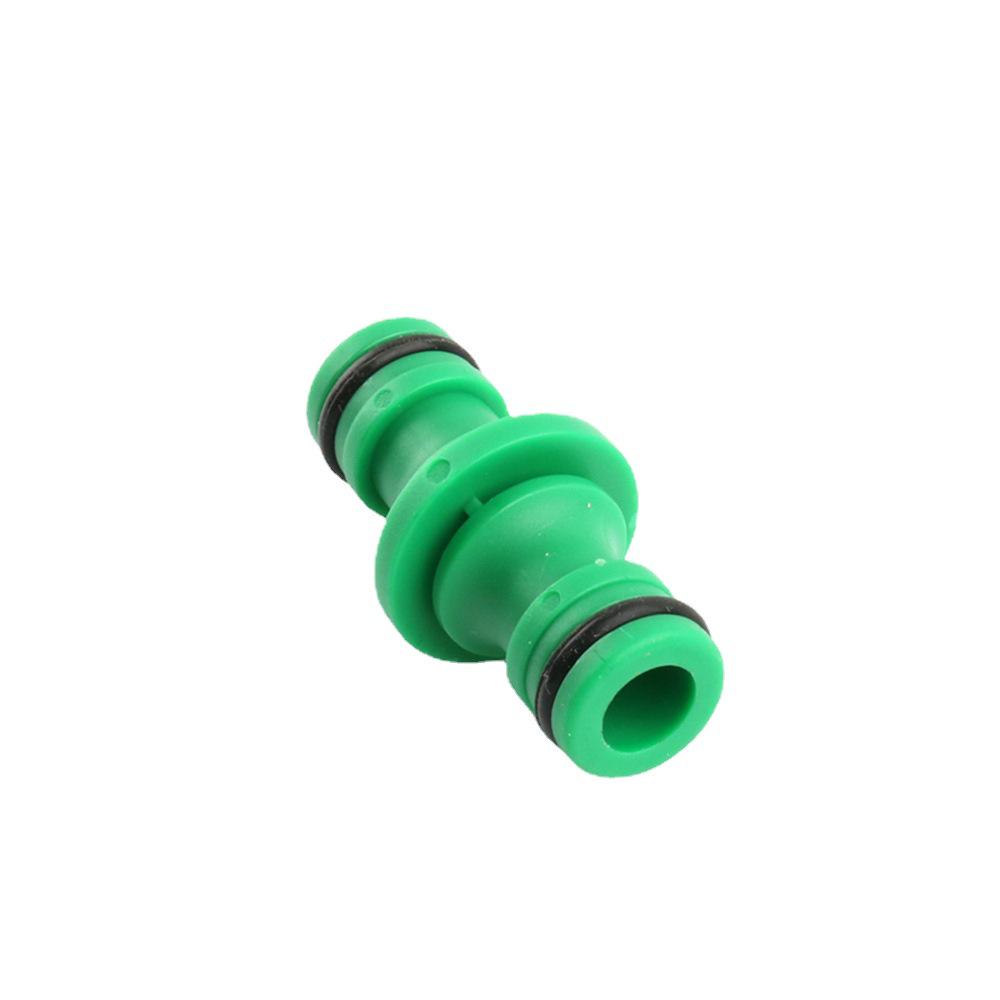 4-Point Quick-Connect Two-Way Plastic Water Pipe Connector