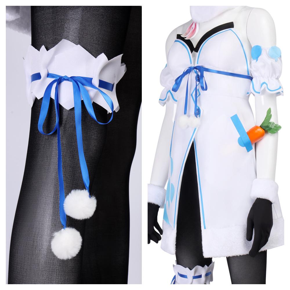 Virtual Streamer and YouTuber Pekka Utada Cosplay Costume of the 2D Anime Pekka Utada