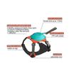 2-In-1 No Pull Dog Harness with Retractable Leash,Automatic Anti Burst Impact Function,Adjustable Breathable Dog Vest,S