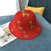 Kids Wide Brim Bucket Hat UV Protection Sun Cap for Boys Girls Baby Fashionable Outdoor Fishing Hat Spring Summer