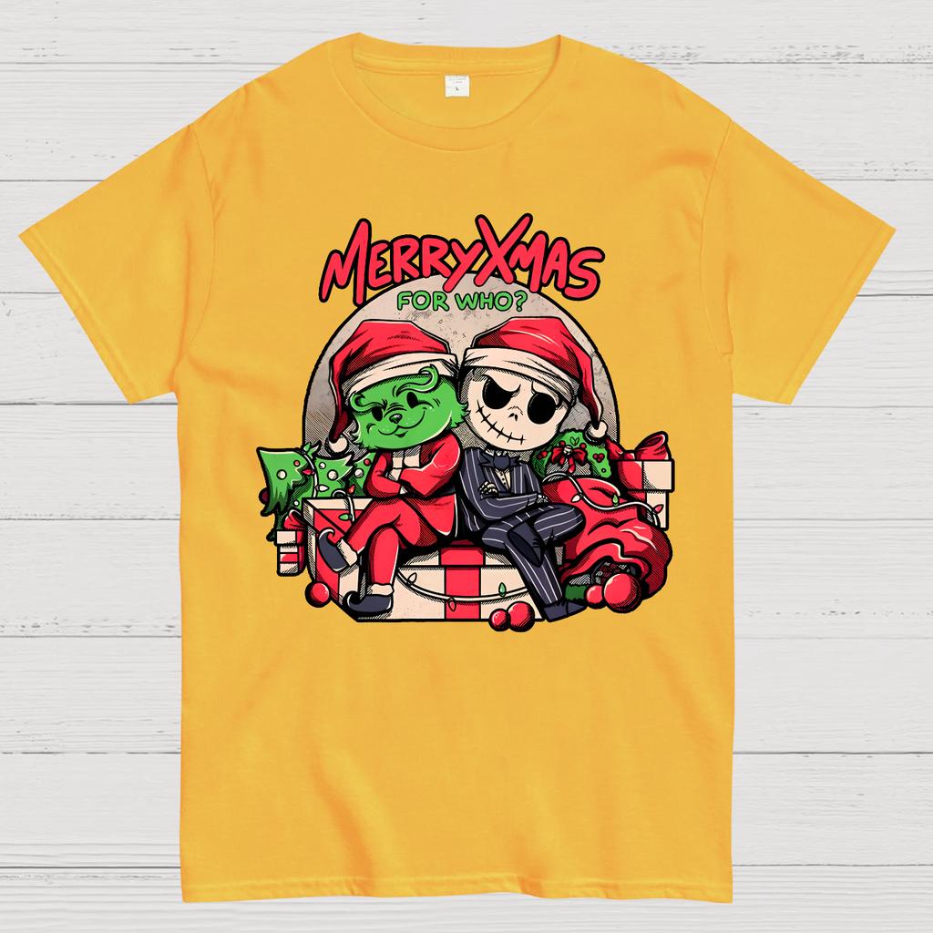 Limited Edition Christmas Retro Culture Cotton Summer Casual Cool Loose T-Shirt