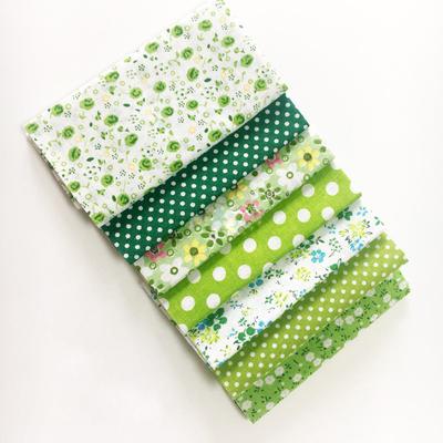 9Colors Cotton Fabric Quilting Bundle Patchwork Scrapbook Handmade Diy Sewing Crafts (Size:25x25cm)