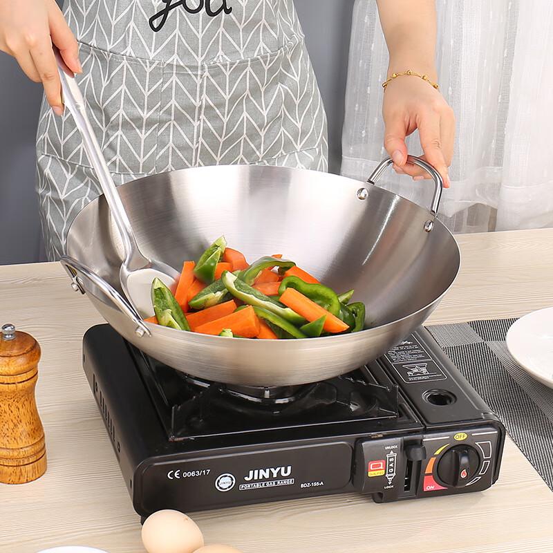 Professional Commercial Round-Bottom Wok