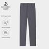 Langdeng Men's Straight Fit Business Casual Trousers