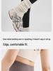 New Women's Cotton Velvet Striped Footless Tights for Autumn/Winter - Thick Warm Micro-Pressure Base Layer Pants