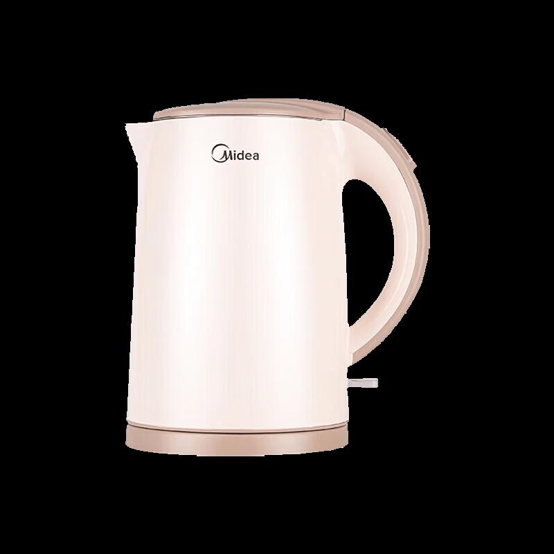 Midea 1.5L Çift Katmanlı Yanmaz Elektrikli Su Isıtıcı CN fişli (adaptör dahil)