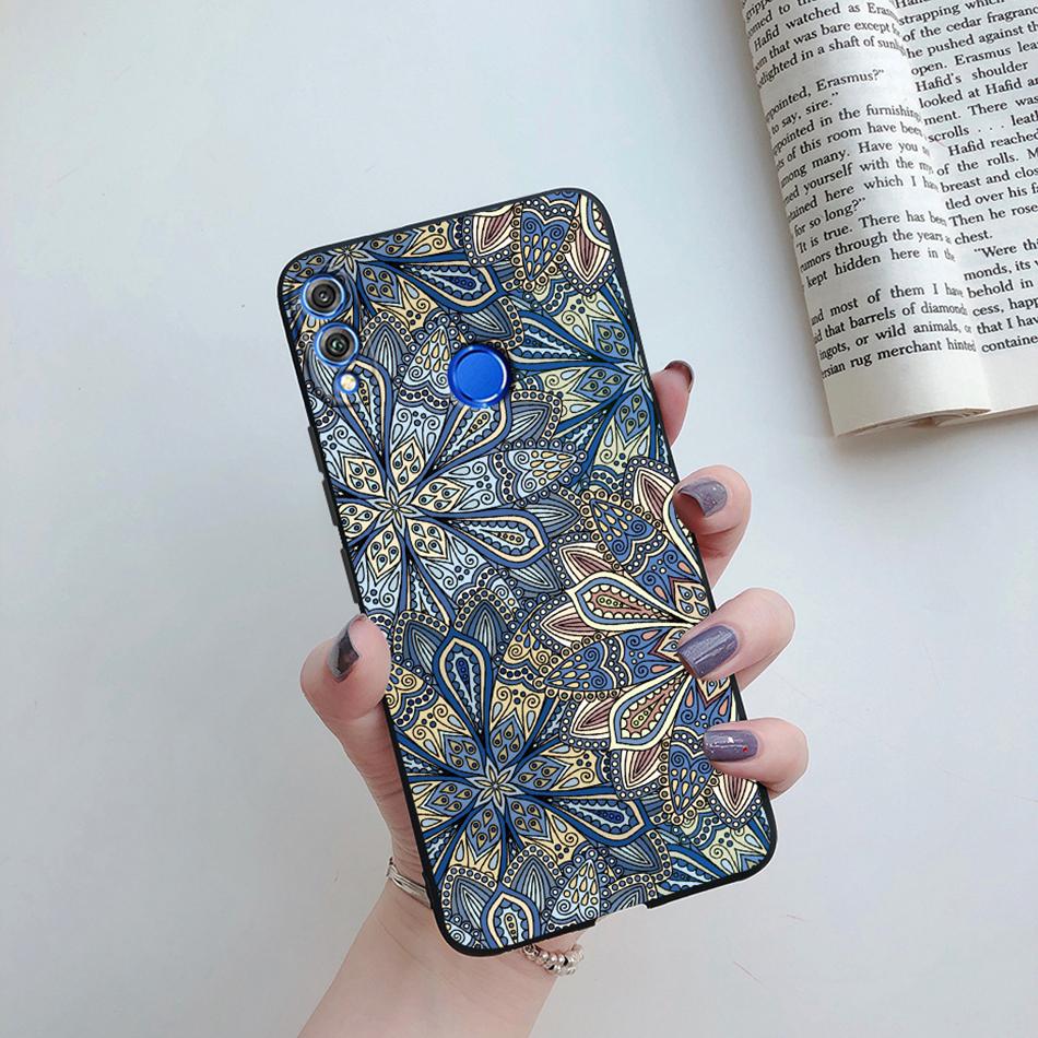 For Huawei Honor 8X Case Honor 8A 8C 8S Back Cover Cute Fashion Painted Cover Case For Honor 8A 8C 8S 8X Honor8X Fundas Housing