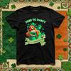 Saint Patrick Lucky Irish Green Retro T Shirt Women Cotton Festival Printed T Shirt Unisex Adult Party Tee Festival Shortsleev