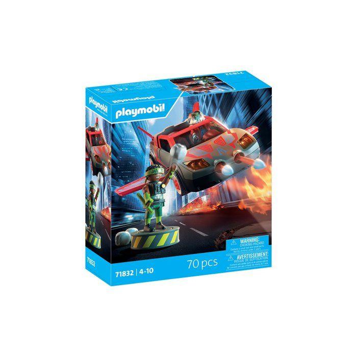 Playmobil 71832 Multifunctional Superhero Vehicle, Super Heroes, 70 Pieces, From 4 Years